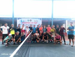 Ketua PELTI Takalar Buka Turnamen Tennis DISPORA Cup 2022