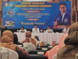 Sosialisasi Perda Rumah Susun, M Yahya Hadirkan Perumahan dan Kawasan Permukiman Kota Makassar