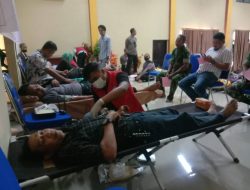 Jelang Hari Bhayangkara ke-76, Polres Bantaeng Gelar Donor Darah Bakti Kesehatan