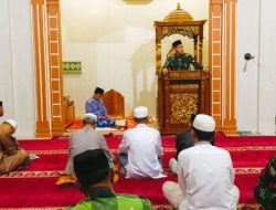 Dandim 1410/Btg Ceritakan Kisah Rasulullah SAW ke Jamaah Masjid Jami Bonto Atu