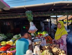 Harga Cabai, Bawang Merah dan Tomat Turun di Pasar Daya