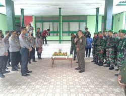 Kado HUT TNI ke-77, 14 Anggota Kodim 1401 Majene Naik Pangkat