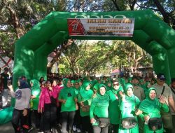 250 Peserta Ramaikan Jalan Santai HUT TNI ke-77