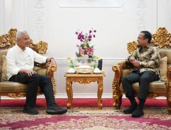 Ganjar Pranowo Sharing Pengalaman Jadi Gubernur ke Andi Sudirman