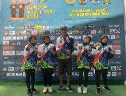 Pendatang Baru di Porprov, Tenis Putri Pangkep Kantongi Tiga Medali